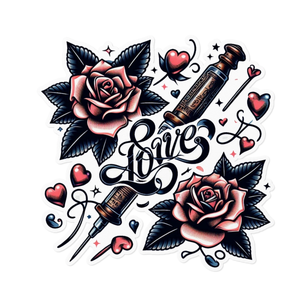 スクリプトシール【文字:LOVE】