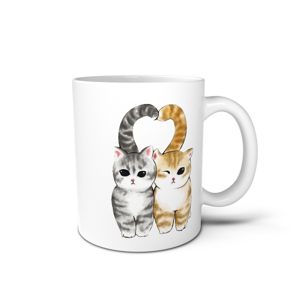 猫のマグカップ