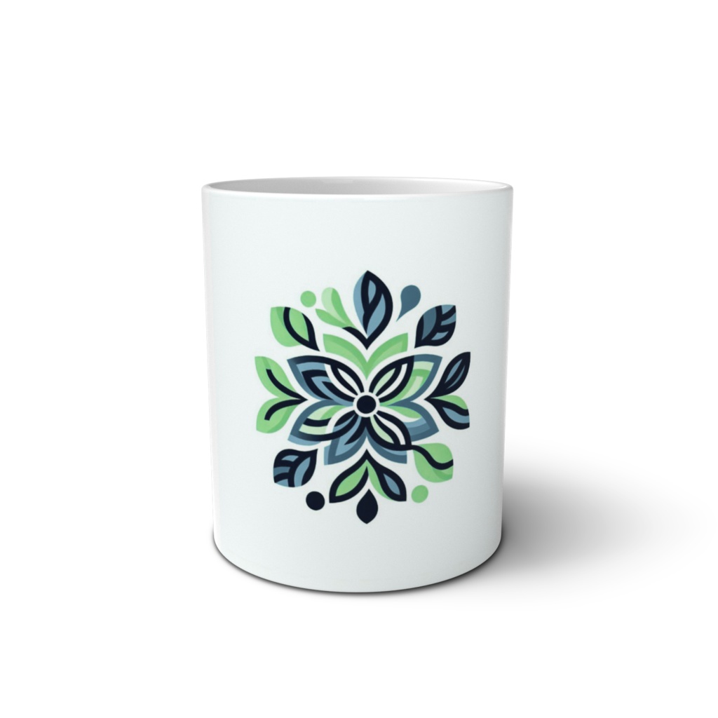 フラワーデザインマグカップ