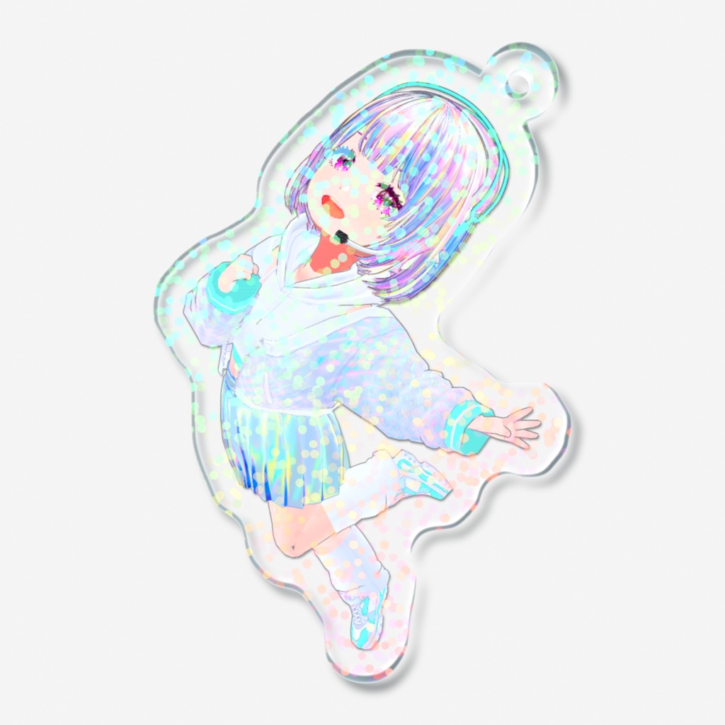 ちびあかなホログラムアクリルキーホルダー