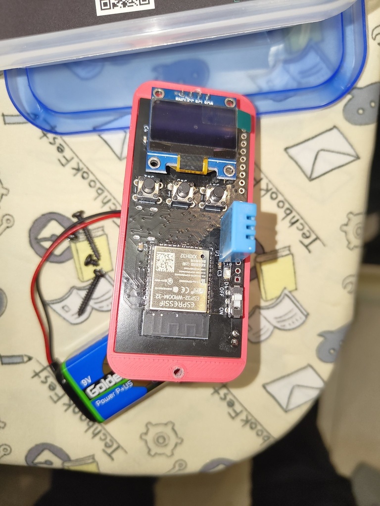 Xian DIY ESP32温湿度データロギングキット