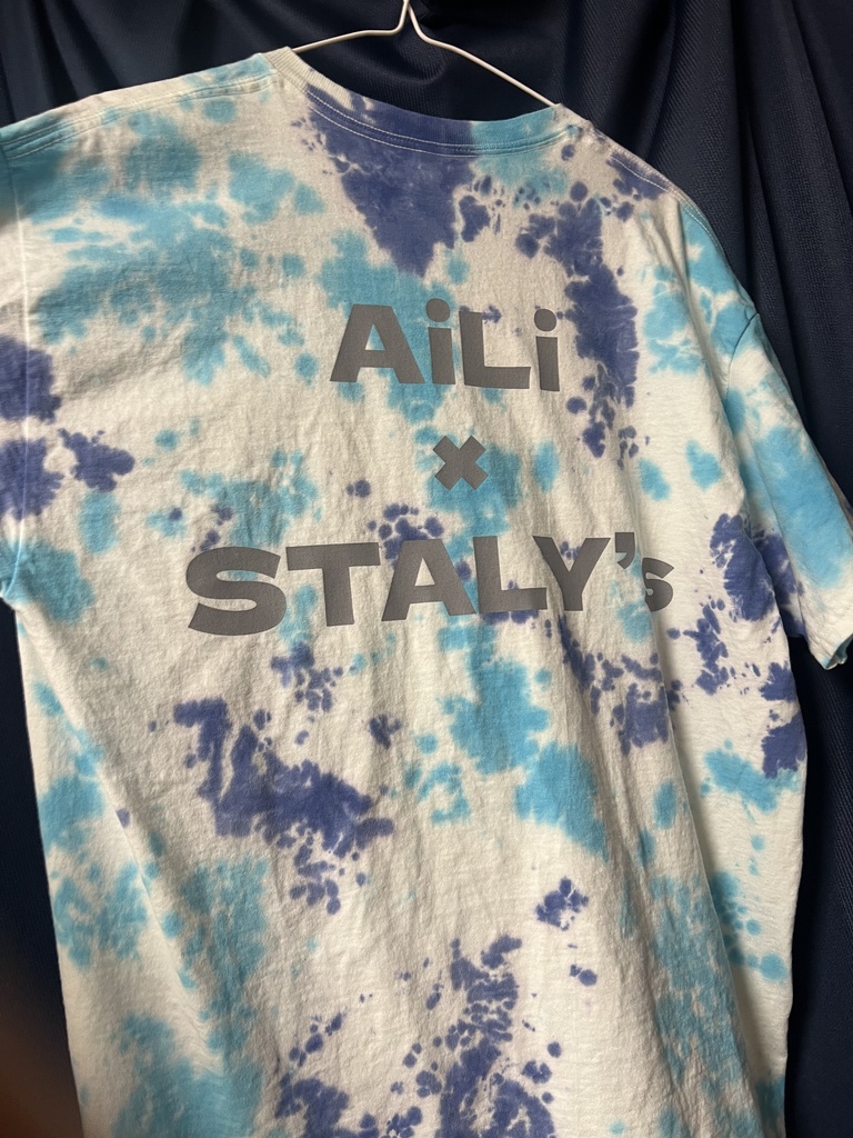 AiLi×STALY's タイダイTシャツ