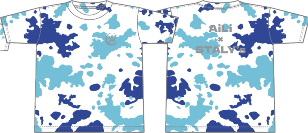 AiLi×STALY's タイダイTシャツ