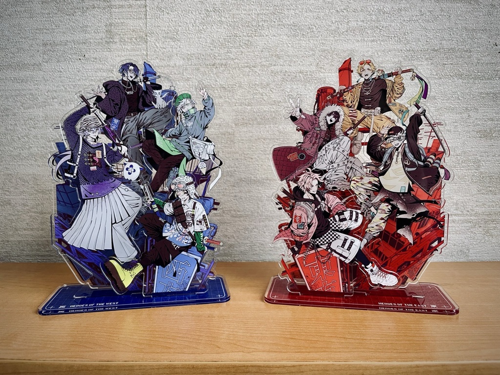 【非公式】東西ヒーロー ジオラマアクリルスタンド