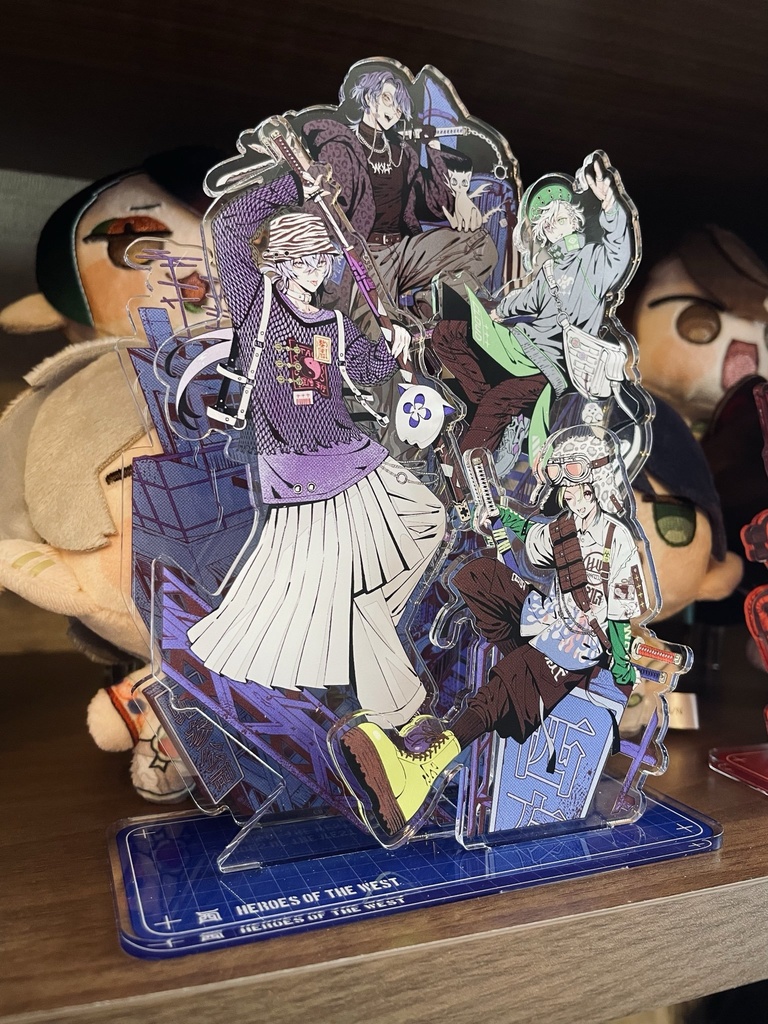 【非公式】東西ヒーロー ジオラマアクリルスタンド