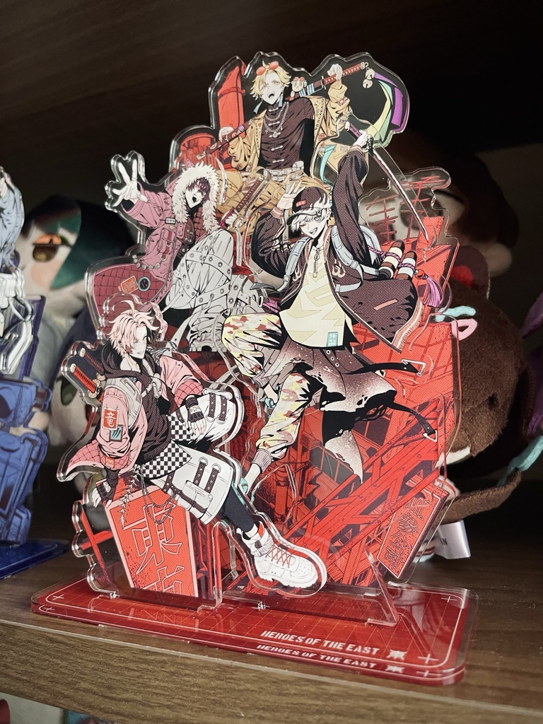 【非公式】東西ヒーロー ジオラマアクリルスタンド