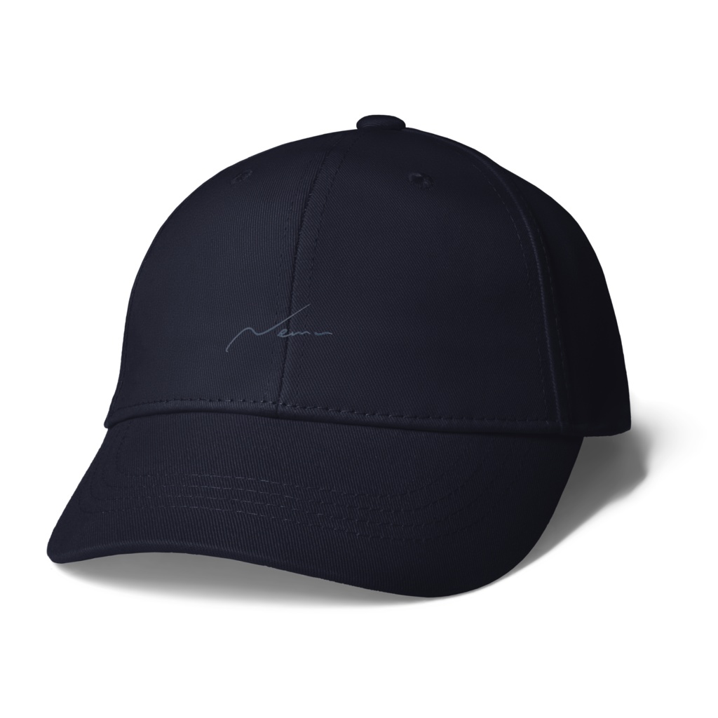 温瑠ねむロゴ入りキャップ