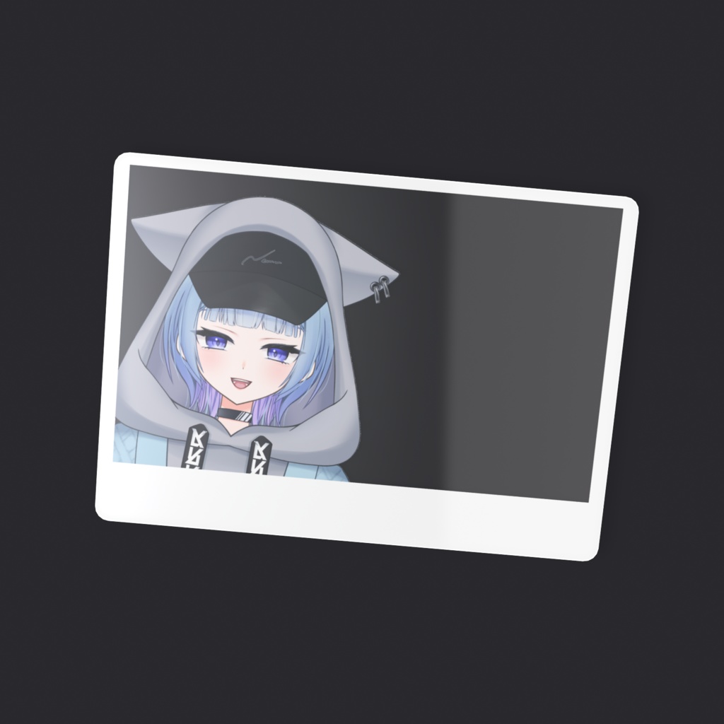 一緒に写真が撮れるチェキ風カード_温瑠ねむ