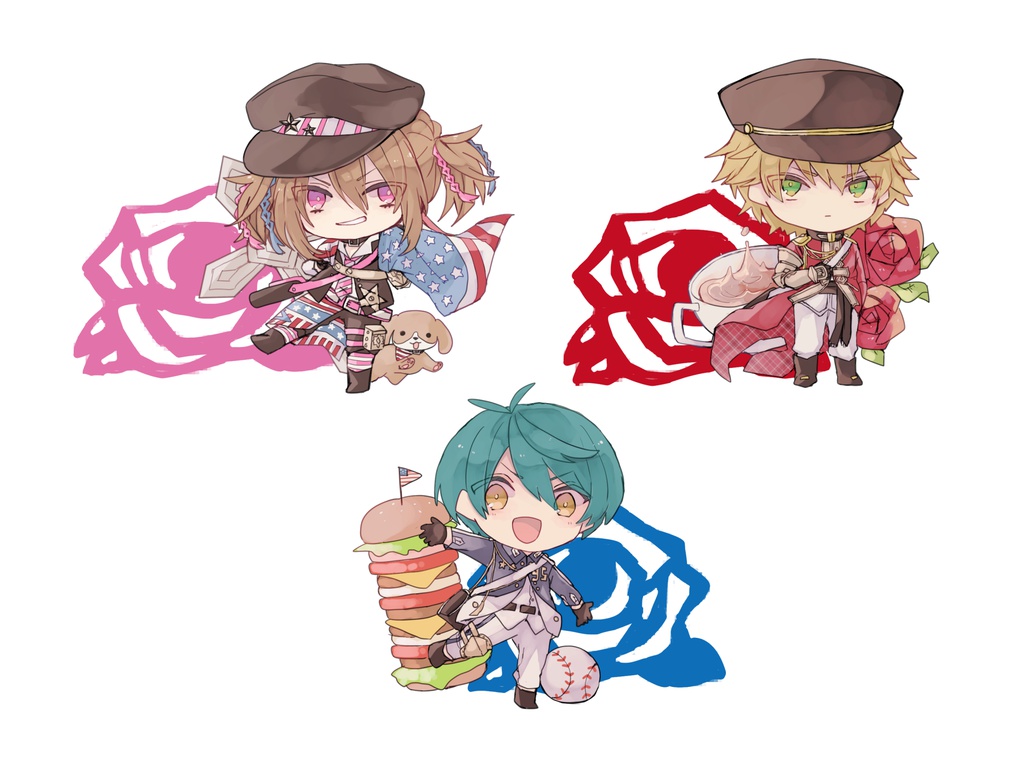 アメ独アクリルスタンド