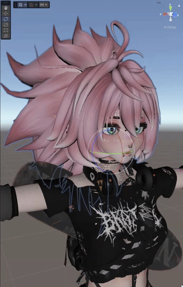 WILD Ponytail for Avatar and MMD