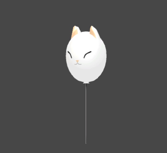 ひにょう風船（VRChat使用想定モデル）