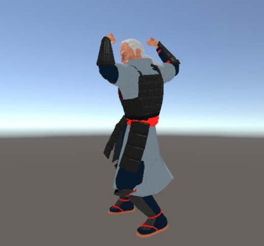 マッスルポーズアニメーション(VRChat想定animation)