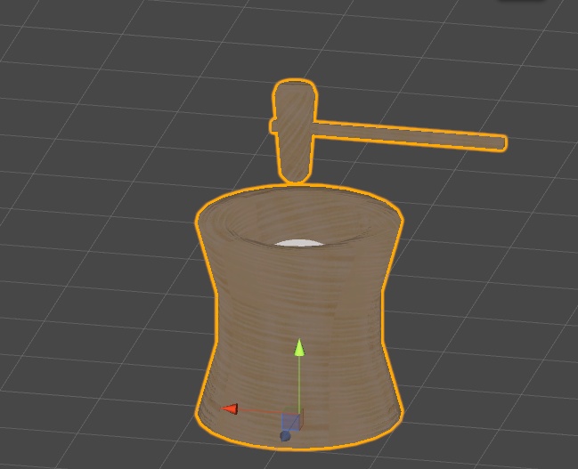 3Dモデル「お餅セット」(無料版あり)