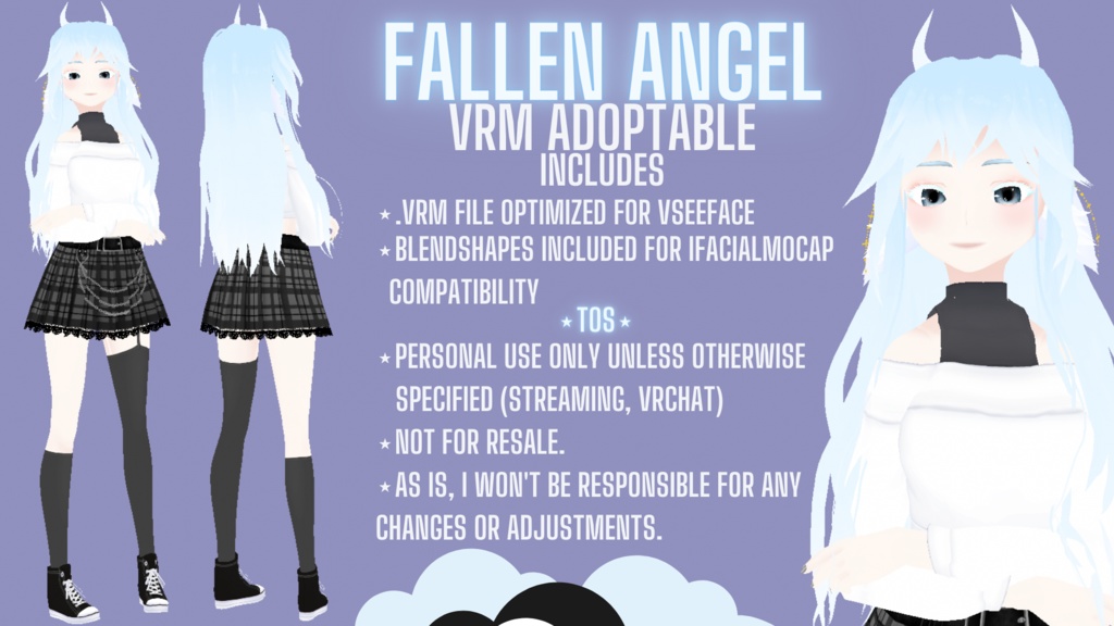 Fallen Angel Adoptable 