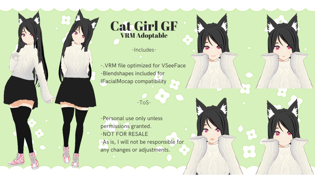 Cat Girl GF Adoptable 