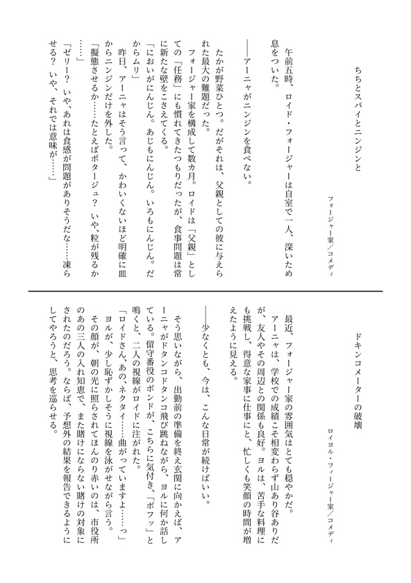 ロイドボロボロ1人アンソロジー「SPY,not OK.」