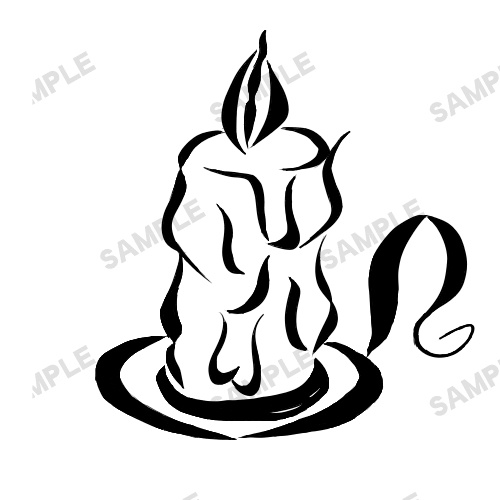 【CC0】キャンドルタトゥー - Candle Tatoo - 