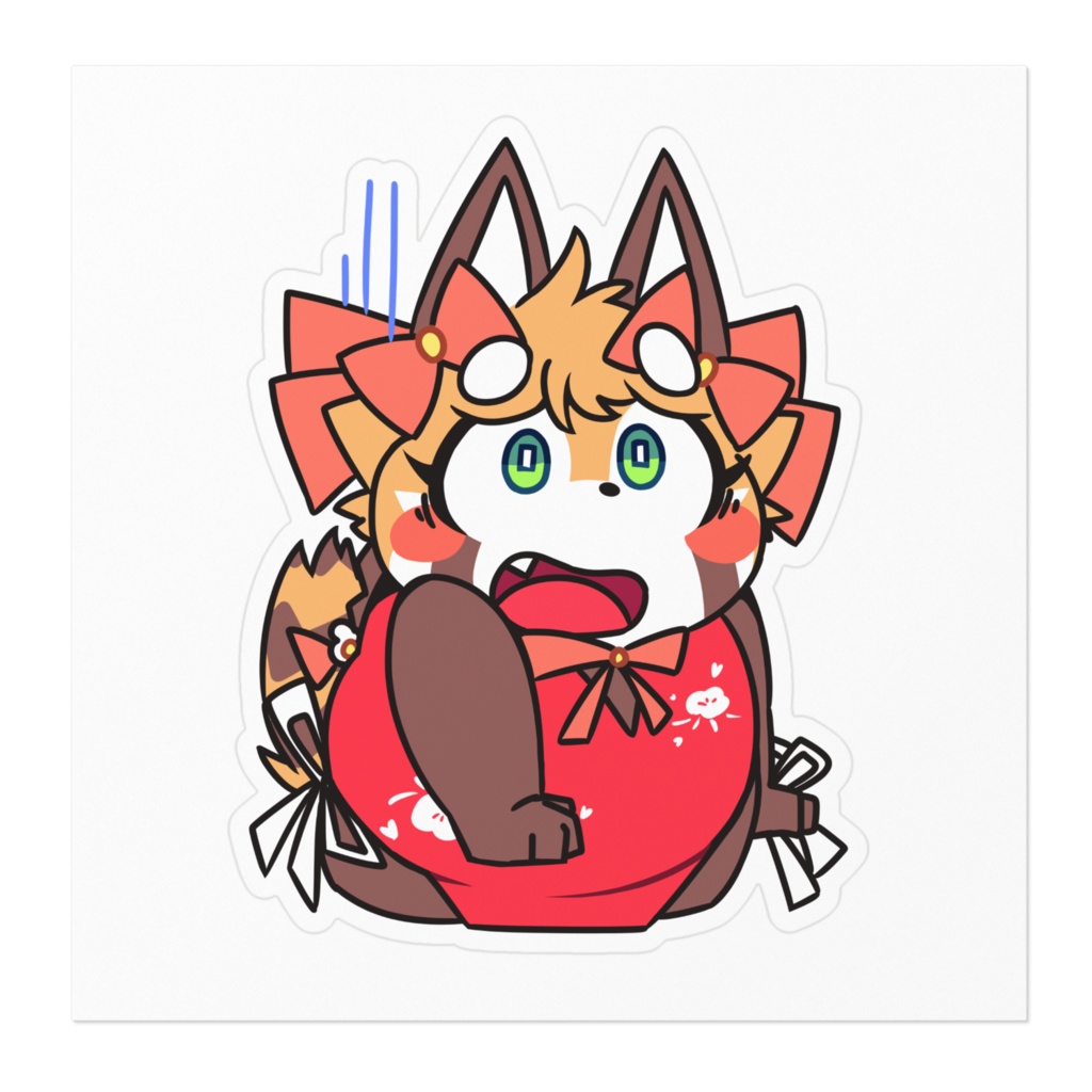 ステッカー(桃花ちゃん)