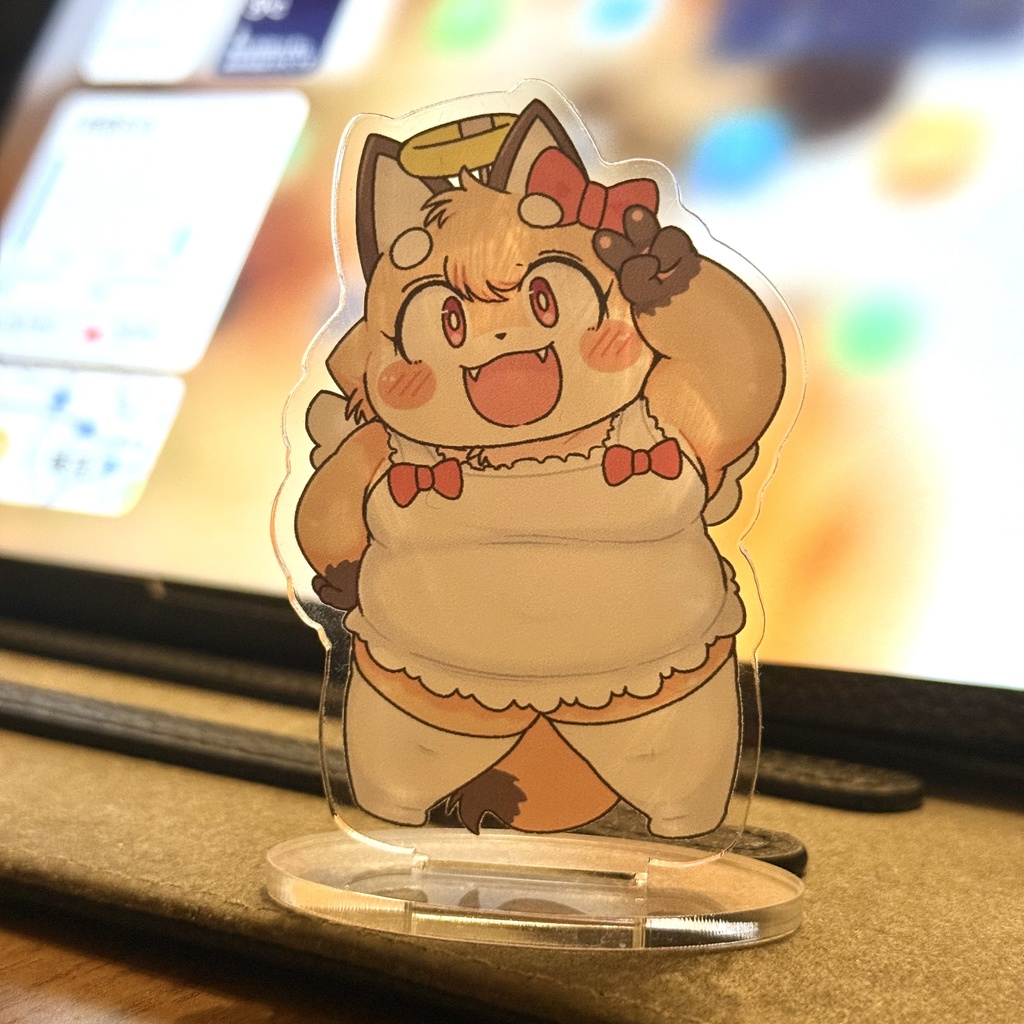 【新春けもケット12】天使アクリルキーホルダー