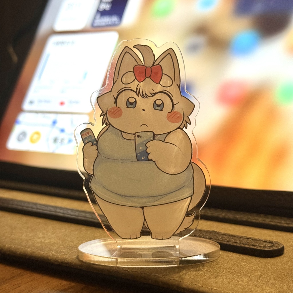 【新春けもケット12】サイダーアクリルキーホルダー