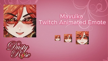 (Emote) Mavuika Impressed Animated & Static Emote🌹(Genshin Impact)