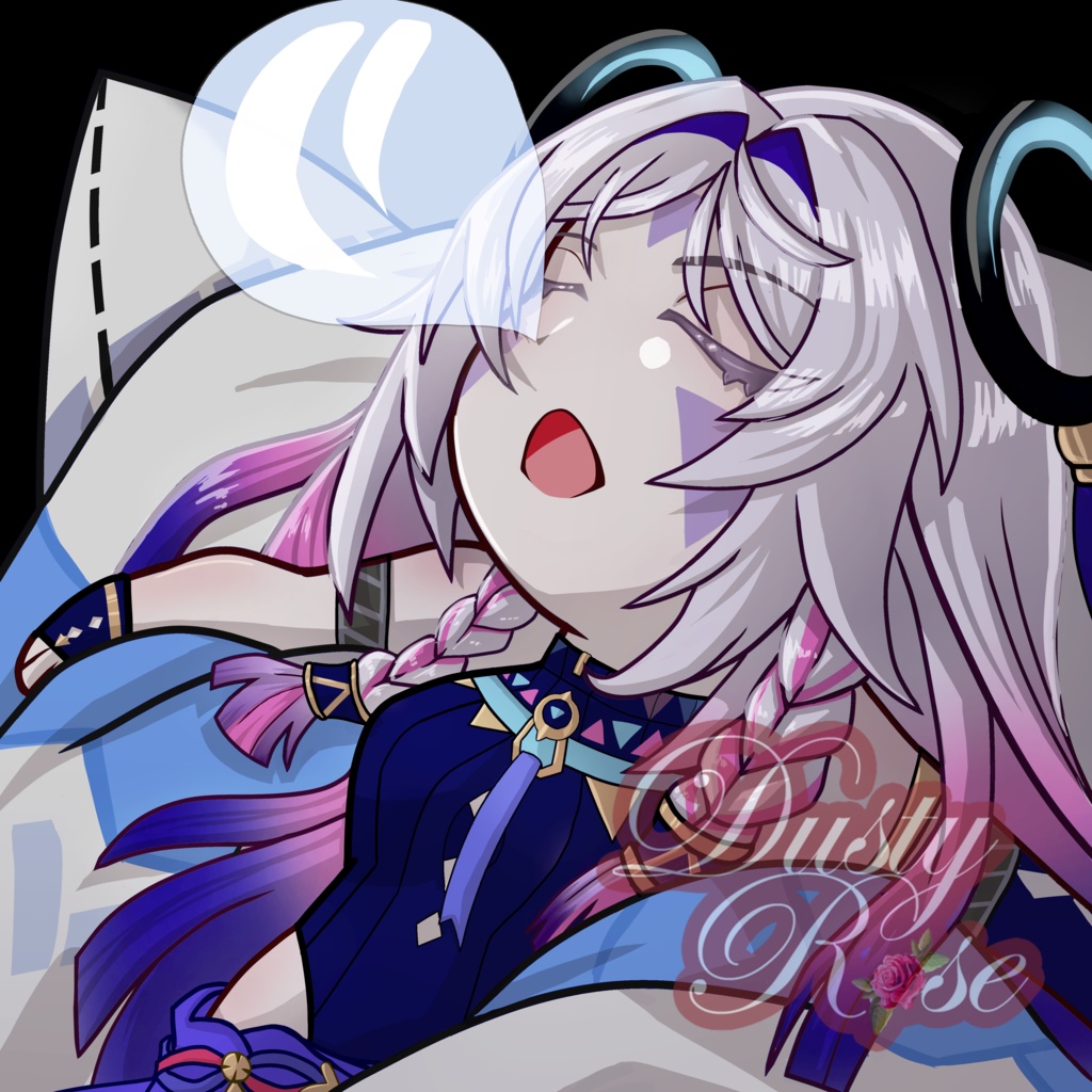 (EMOTE) Citlali Sleeping Static Emote (Genshin Impact)