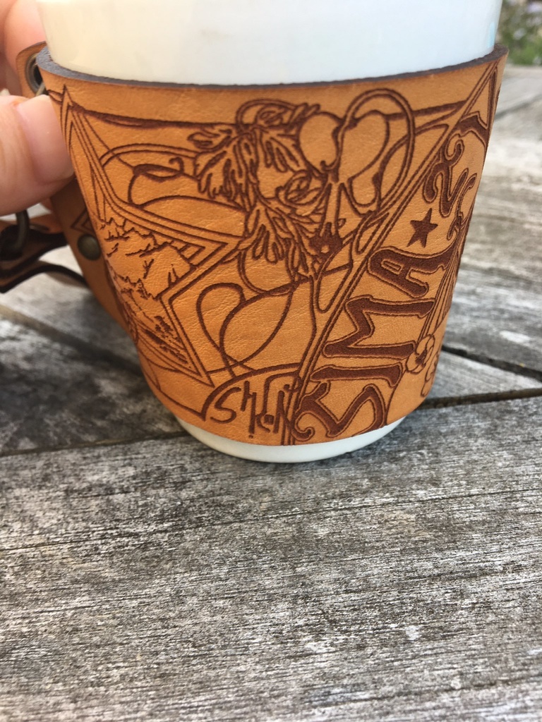 本革カップスリーブ(島々ヤクちゃん)