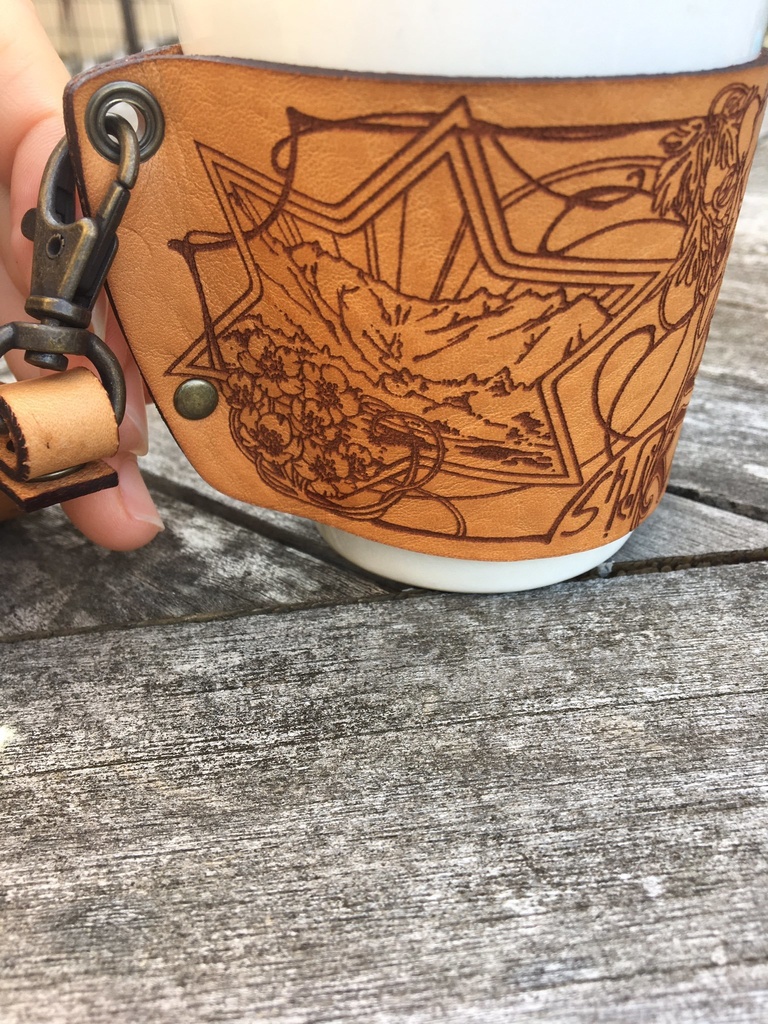 本革カップスリーブ(島々ヤクちゃん)