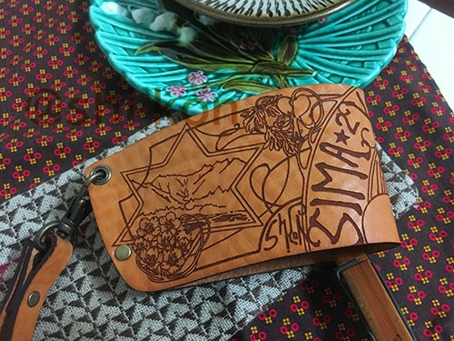 本革カップスリーブ(島々ヤクちゃん)