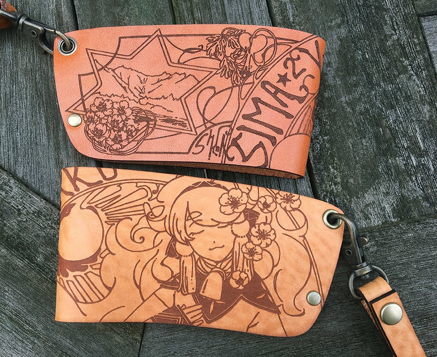 本革カップスリーブ(島々ヤクちゃん)