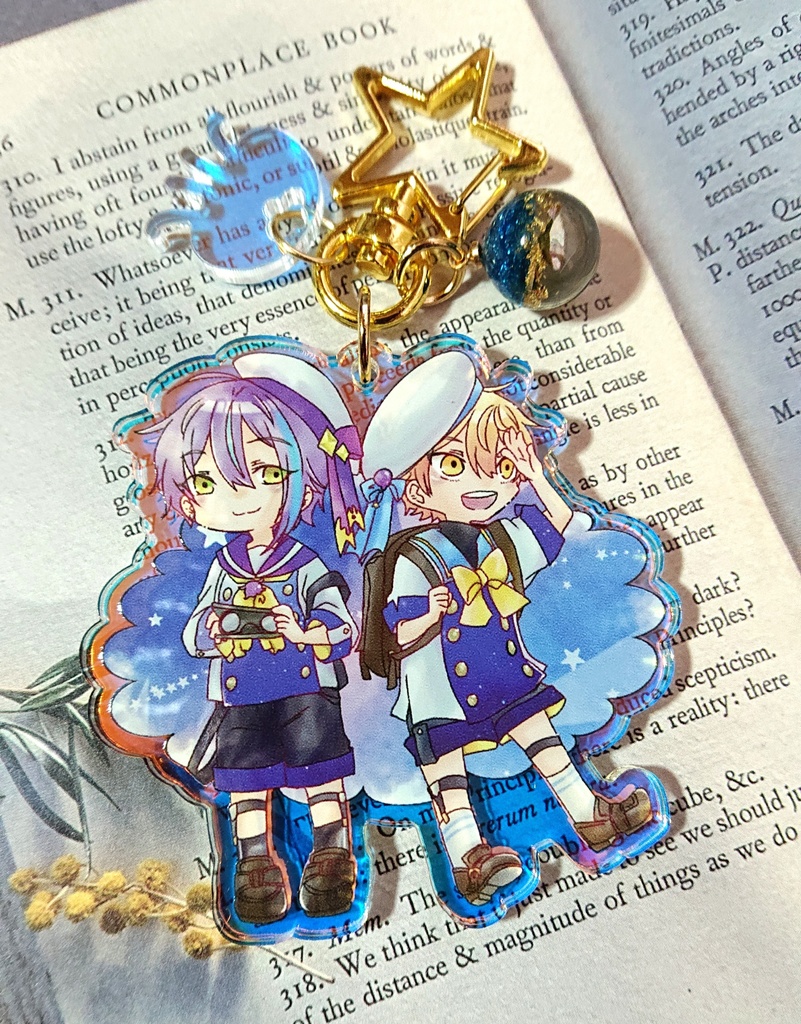 司類アクリルキーホルダー