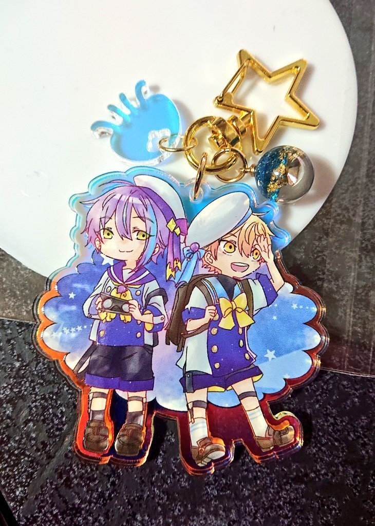 司類アクリルキーホルダー