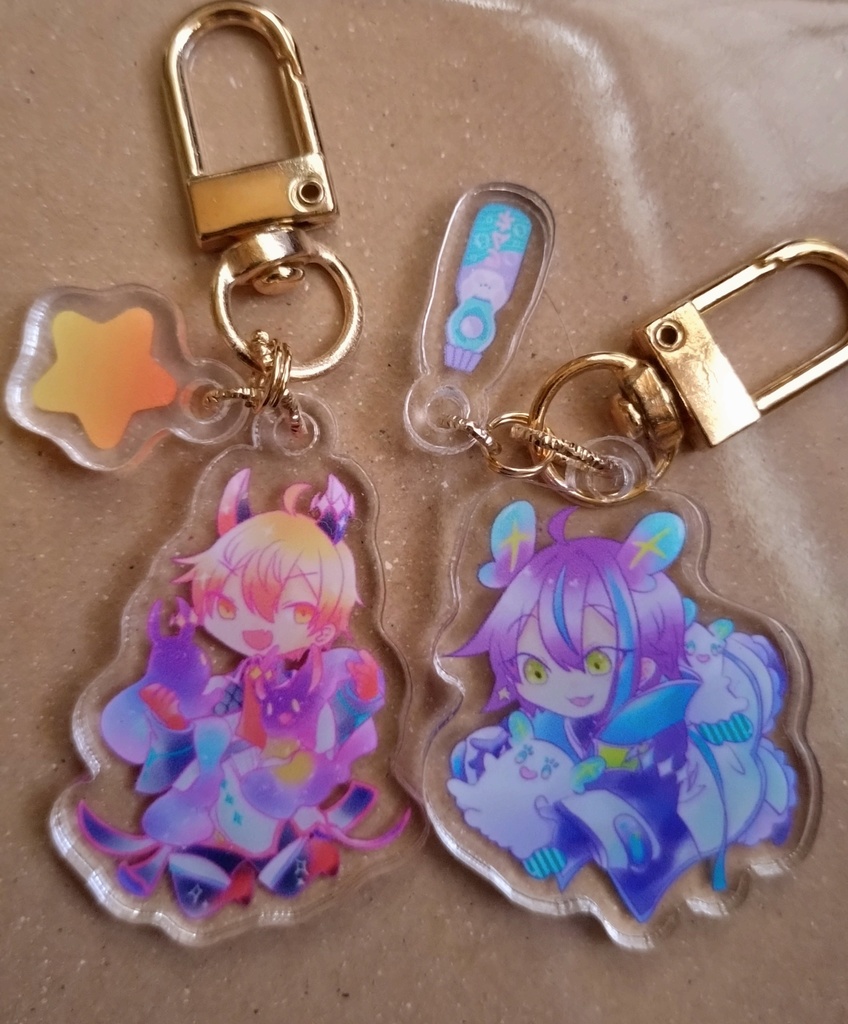 スペースウミウシ🌟🎈アクキーセット