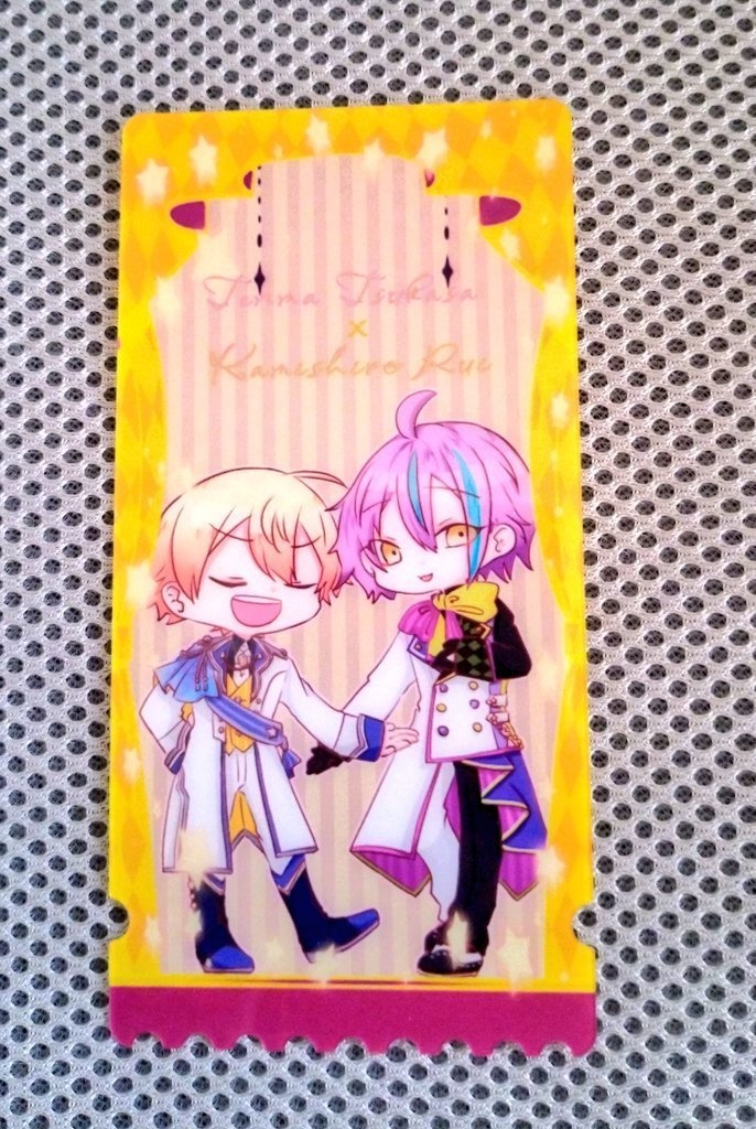 司類チケット風クリアカード