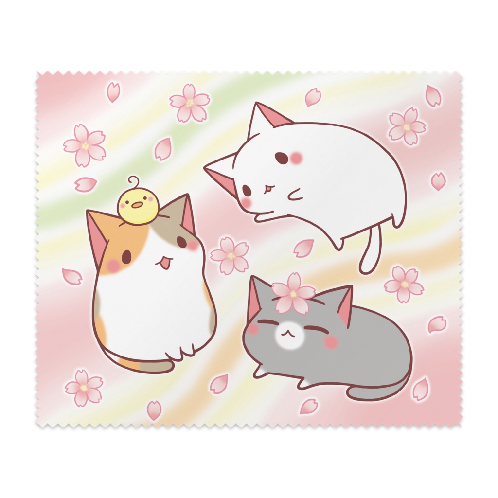 めがねふき（春）