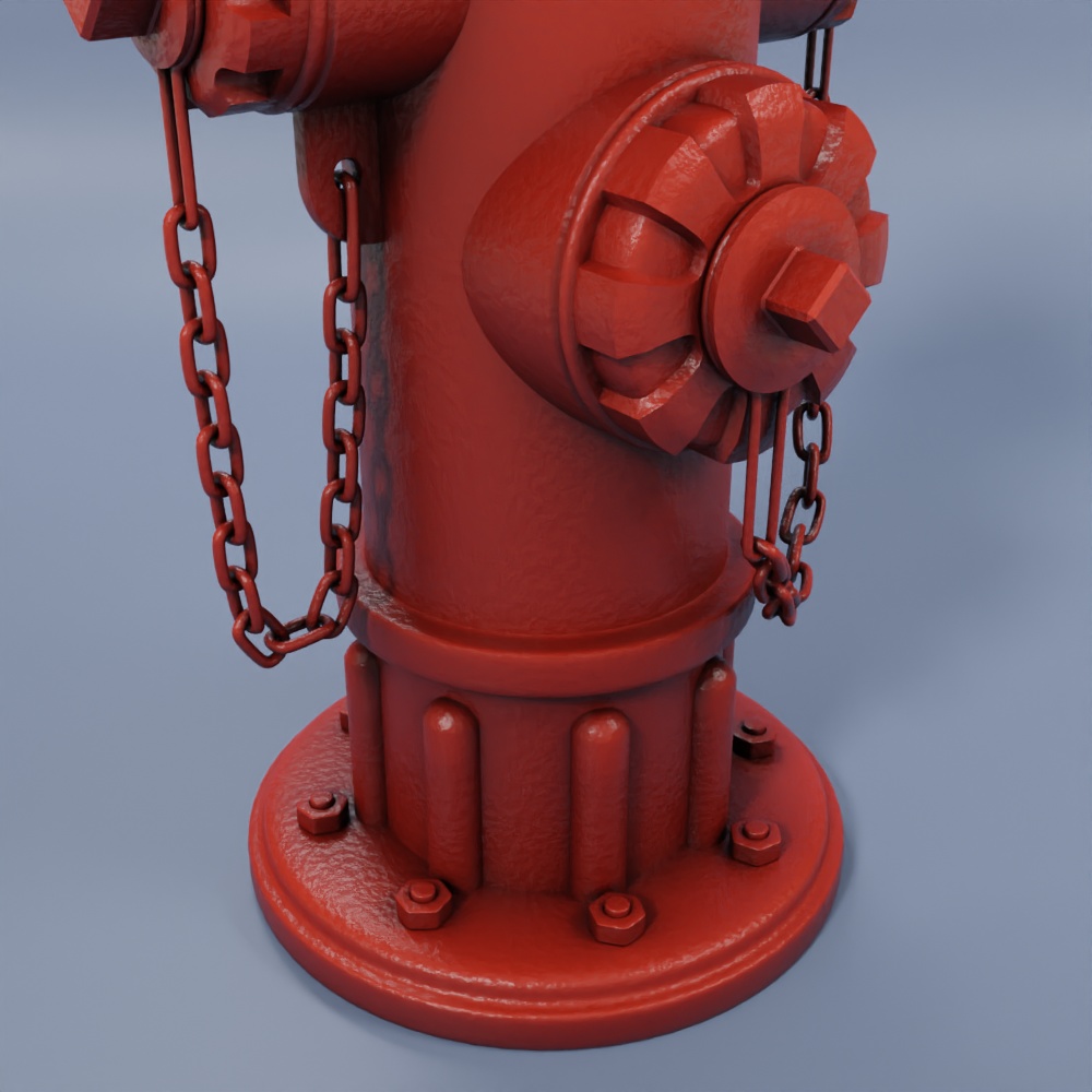 【3Dモデル】消火栓