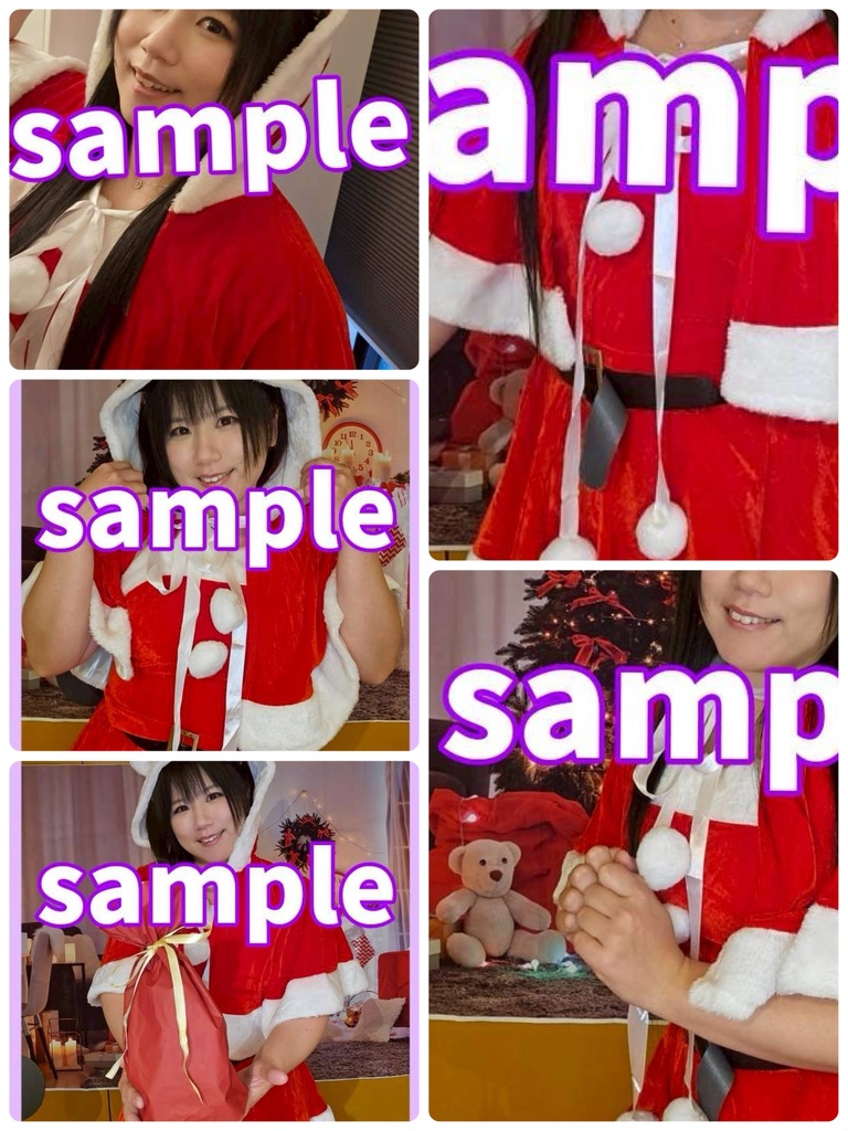 大野敦子サンタチェキ5枚組