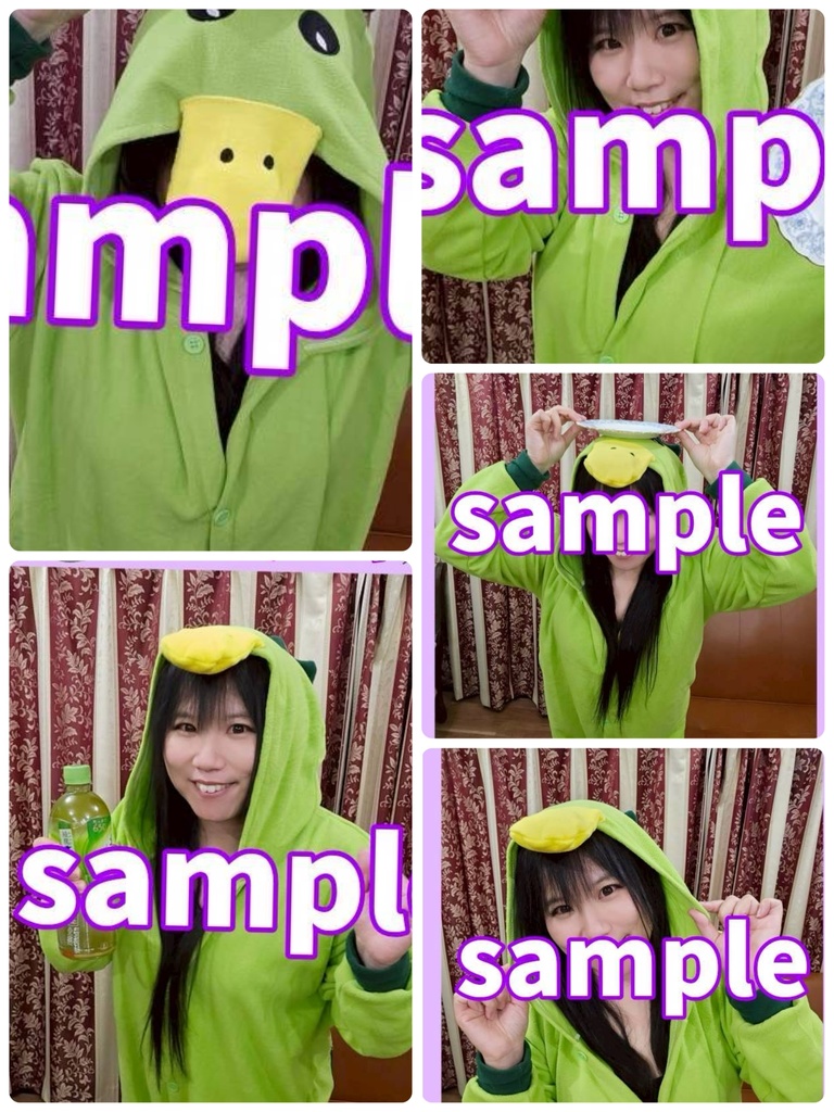 大野敦子着ぐるみチェキ5枚組