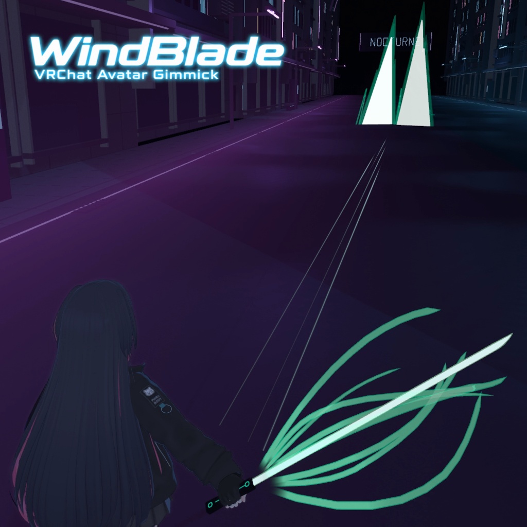【PCVR専用・MA対応】WindBlade|武器ギミック
