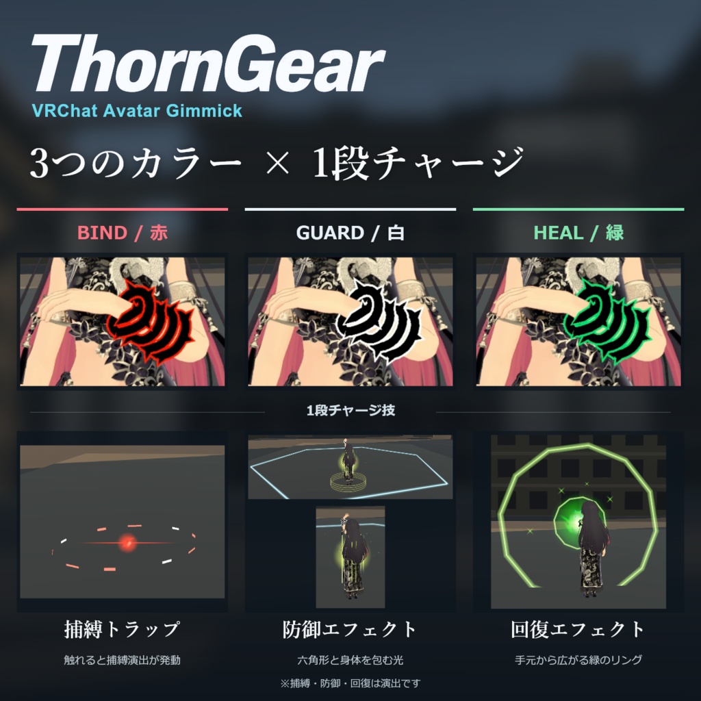 【ギミック付き3Dモデル】ThornGear