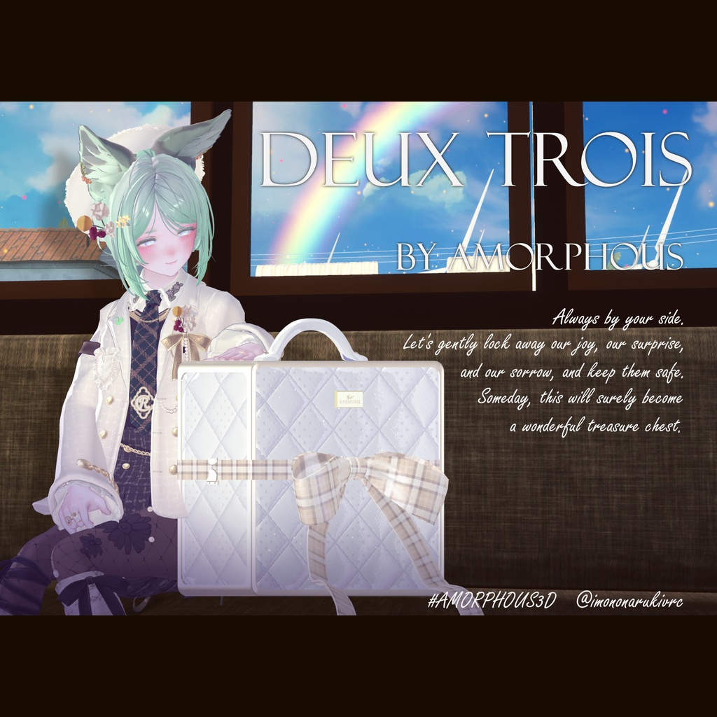 【VRChat想定】 AM deux trois 【VRC Accessories】
