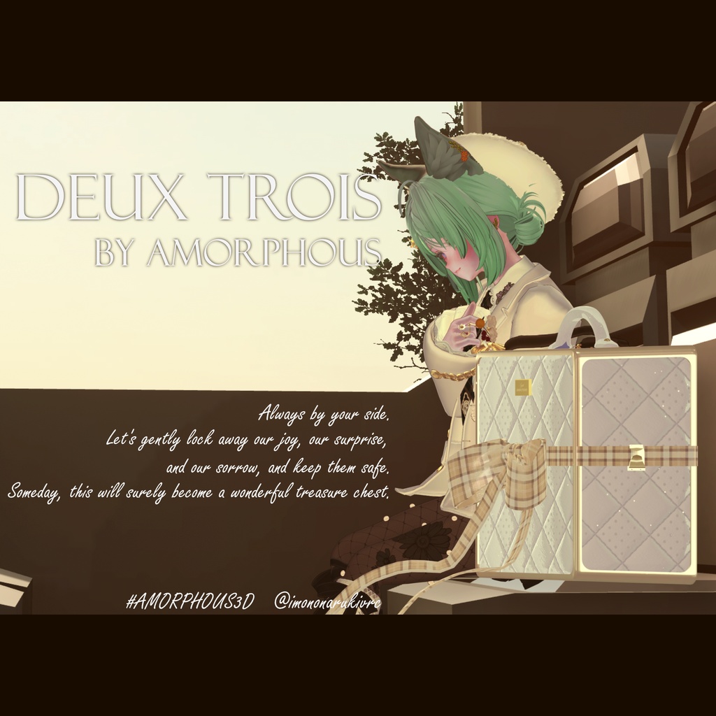 【VRChat想定】 AM deux trois 【VRC Accessories】