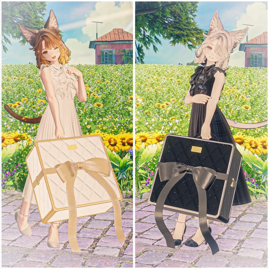 【VRChat想定】 AM deux trois 【VRC Accessories】