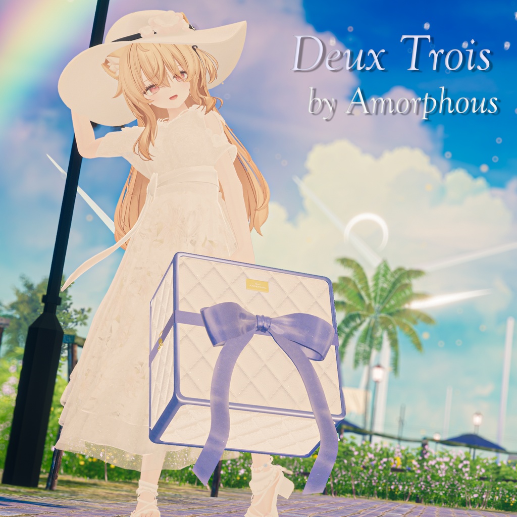 【VRChat想定】 AM deux trois 【VRC Accessories】