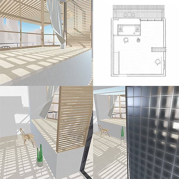 【 VRChat world 】 3Dstudio Breeze 【unity画面でそのまま使える】
