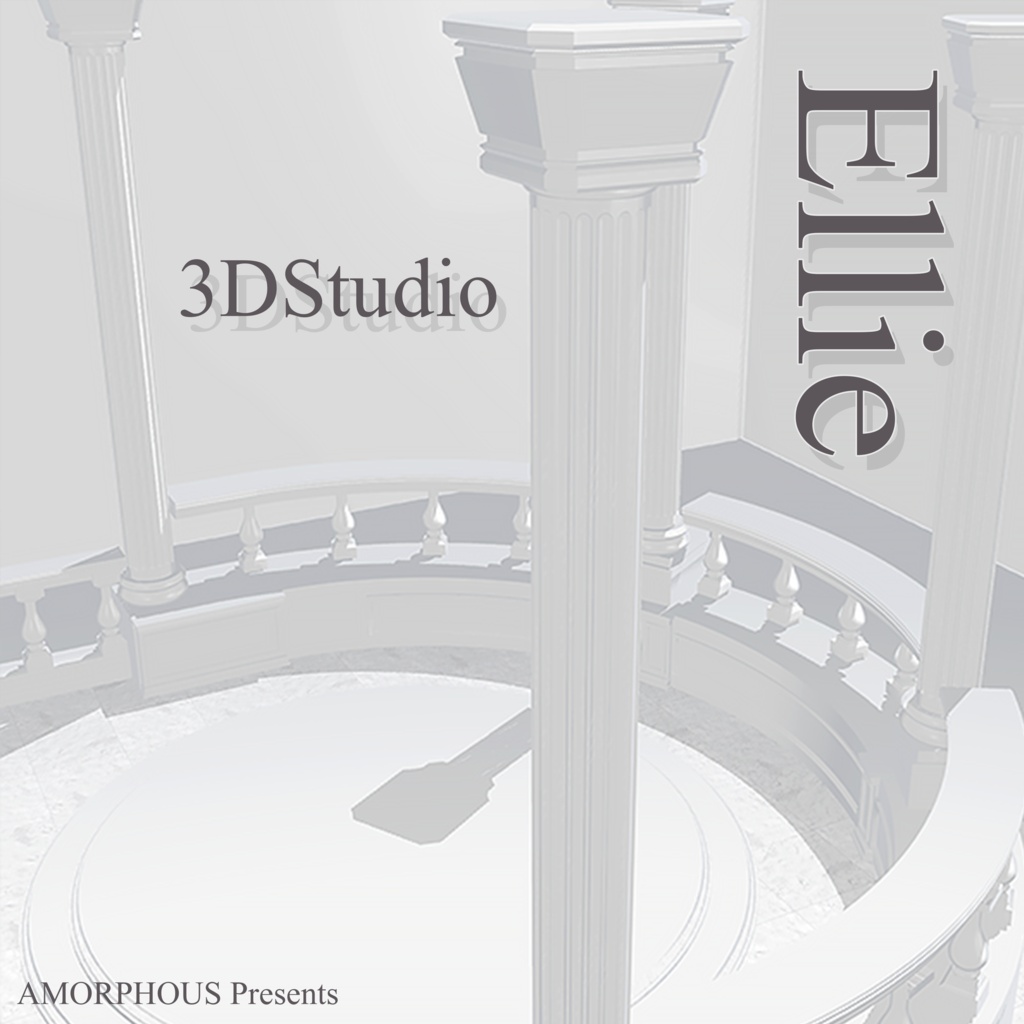 【 VRChat world 】 3Dstudio Ellie 【unity画面でそのまま使える】