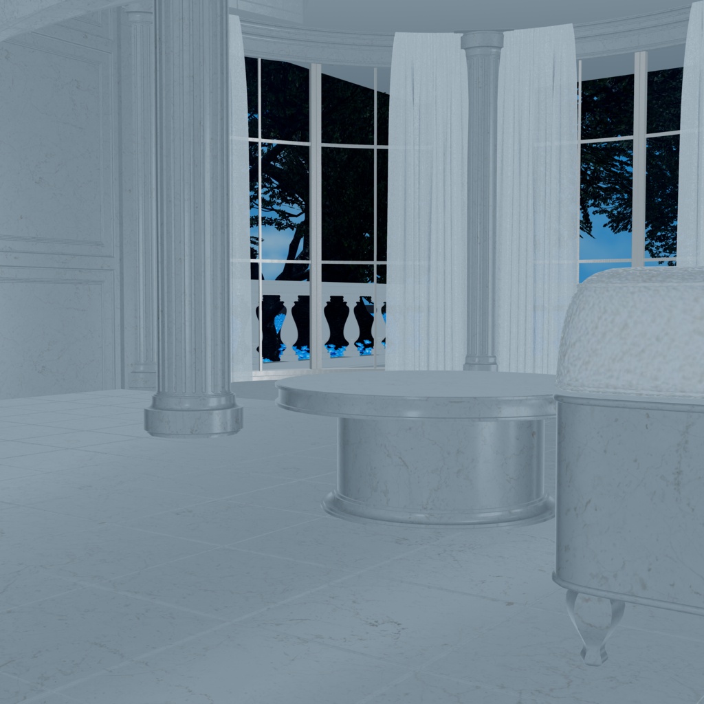 【 VRChat world 】 3Dstudio Etage 【unity画面でそのまま使える】