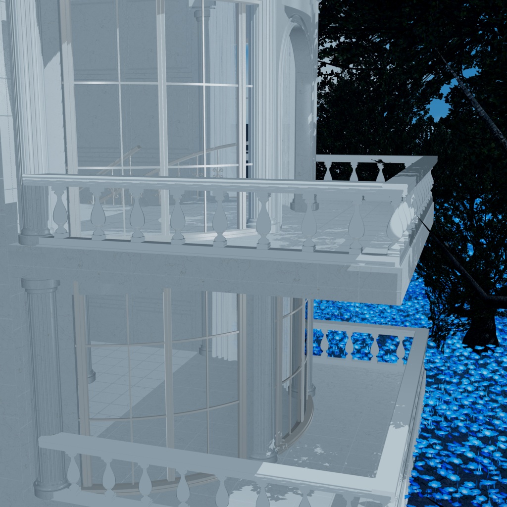 【 VRChat world 】 3Dstudio Etage 【unity画面でそのまま使える】