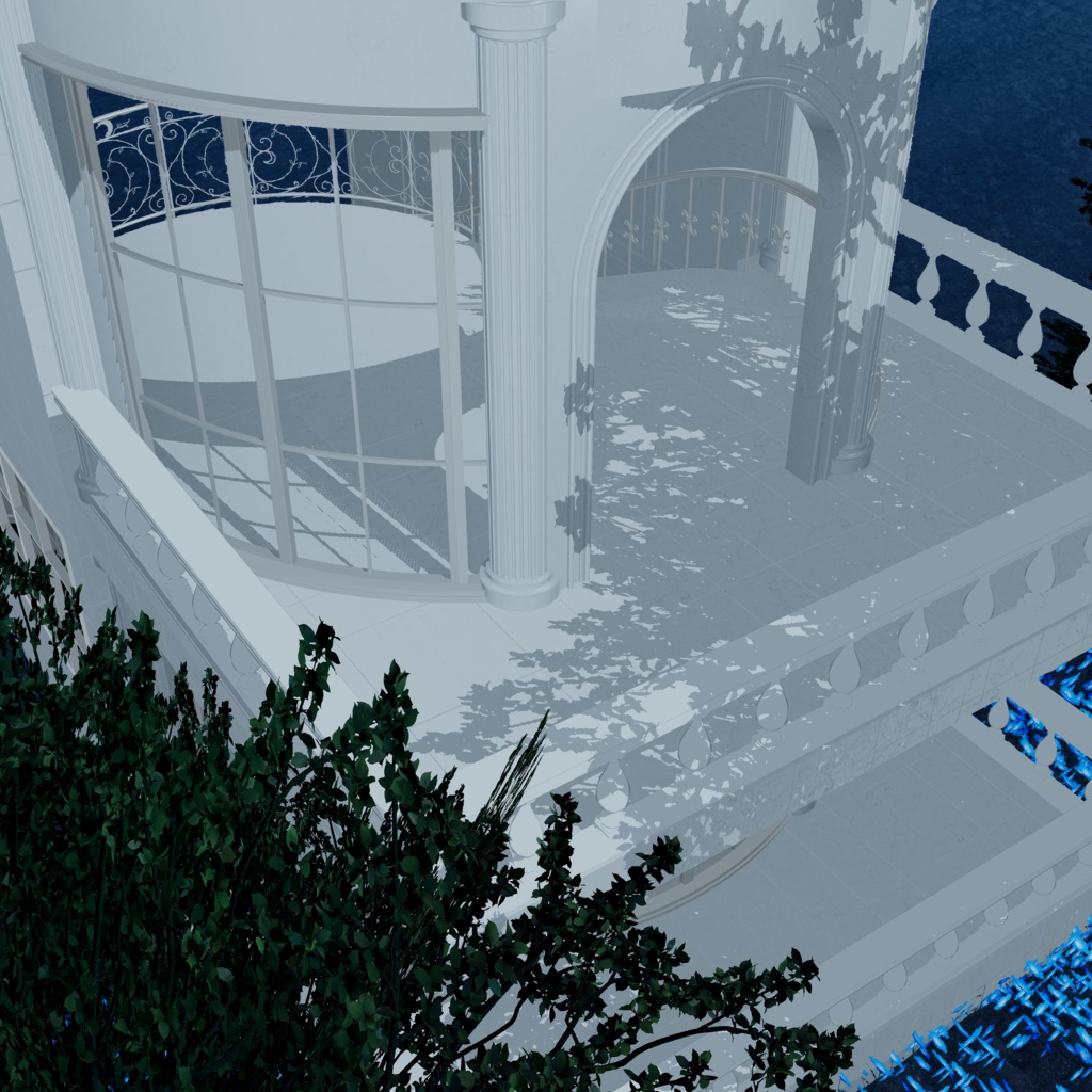 【 VRChat world 】 3Dstudio Etage 【unity画面でそのまま使える】