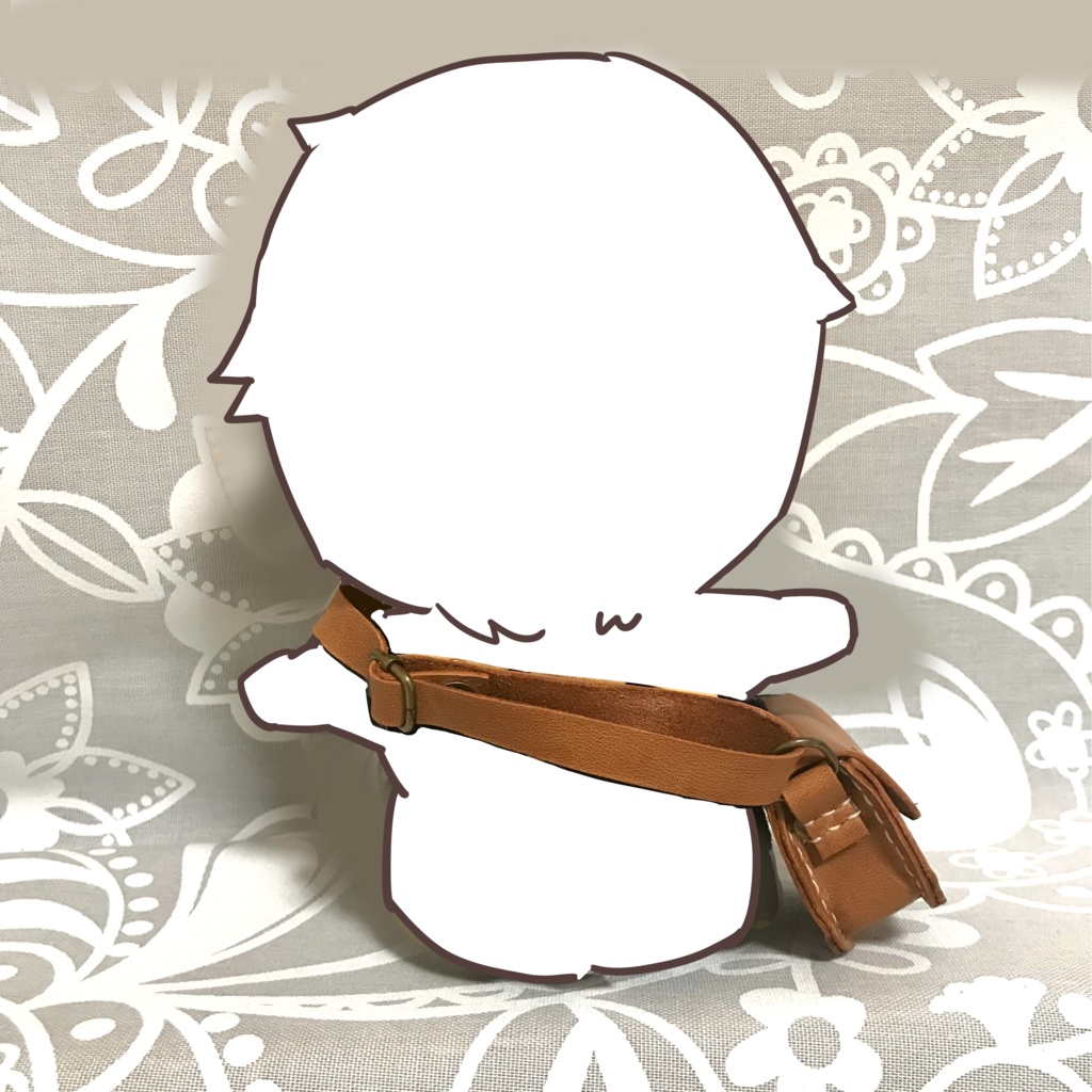 【ぬいぐるみカバン】旅人バッグ